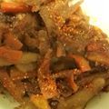 ゆいちぇい's cooksnap of when they made 大根とニンジンの甘味噌きんぴら.