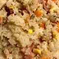 Penn's cooksnap of when they made 炊飯器で☆ツナとベーコンのピラフ.