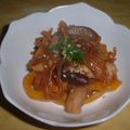 Jock's cooksnap of when they made パプリカとエリンギのニンニク味噌炒め.