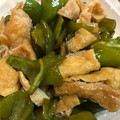 Tomoyosan's cooksnap of when they made 大量消費！ピーマンと油揚げの甘酢炒め.
