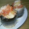 hipome's cooksnap of when they made ＊サンマのトマトロール焼き＊.