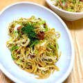 YUH♡ママ's cooksnap of when they made 魚肉ソーセージとキャベツの焼きそば.