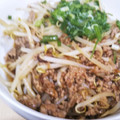 あさここなっつ's cooksnap of when they made ひき肉ともやしのガーリック炒め。.