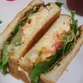 ねここfm's cooksnap of when they made カフェみたいな★卵とトマトのサンドイッチ.