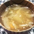 クック3IJKI4☆'s cooksnap of when they made とろっとろんの☆冬瓜のスープ.