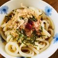 ｱｲﾊﾅ's cooksnap of when they made レンジで簡単！梅肉とツナの冷たいうどん.