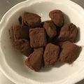 windshield's cooksnap of when they made お豆腐で作る簡単ヘルシー生チョコ♡.