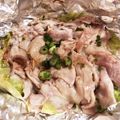 ちゃんたろうまん's cooksnap of when they made 豚肉とレタスのホイル蒸し….