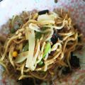 balipapa's cooksnap of when they made 給食再現！インディアン・ヤキソバ.