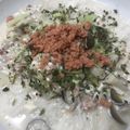 クックDL494D☆'s cooksnap of when they made 鮭フレークと小松菜のクリームパスタ♪.