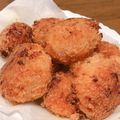 どらごん0501's cooksnap of when they made 混ぜるだけ 簡単チーズ入りライスコロッケ.