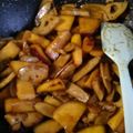 香歌ママ's cooksnap of when they made サツマイモとレンコン、ゴボウの甘辛炒め.