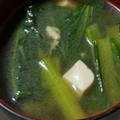 ヨシヨッシー's cooksnap of when they made 豆腐と小松菜の桜えびスープ　★宇都宮給食.