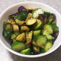 もんぞぅ's cooksnap of when they made なすときゅうりのごま油和え.