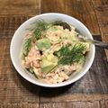 e.kinako's cooksnap of when they made カニ？とアボカドのサワークリーム和え.