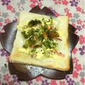 ぽぽきゅ's cooksnap of when they made 桜えび×塩たまねぎのレモン風味和トースト.