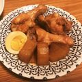 クックRIC9RK☆'s cooksnap of when they made 手羽元と大根の煮物 半熟たまごのせ.