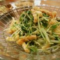 のりてぃｓｘ's cooksnap of when they made 水菜大量消費！水菜とじゃこの超簡単サラダ.