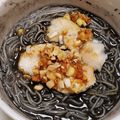 ナンバン's cooksnap of when they made よだれ鶏黒そうめん.