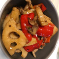 ちみ太郎★'s cooksnap of when they made 簡単！蓮根と豚バラのポン酢柚子胡椒炒め.
