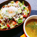 krppp🩵's cooksnap of when they made 簡単本格！！タコライス.