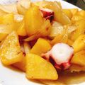 クックYVL4XS☆'s cooksnap of when they made STAUBで油少！じゃが&たこアヒージョ.