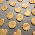 まちゃ!'s cooksnap of when they made 材料３つ！砂糖不使用メイプル♡ビスケット.