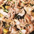 チョコレートは明治's cooksnap of when they made 豚バラ茄子炒め.