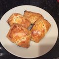 パパdeさつき's cooksnap of when they made バナナチョコパイ（冷凍パイ生地使用）.