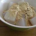 妙香ママ's cooksnap of when they made きな粉こんにゃく.