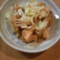 （の_の。）'s cooksnap of when they made 竹の子梅たたき.