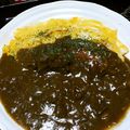 クックE4Y5VK☆'s cooksnap of when they made にんにくバターライスのオムカレー.