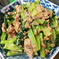 ナナッコ☆724's cooksnap of when they made さば缶と小松菜のポンマヨ和え♥.