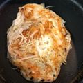 ばななパンマン's cooksnap of when they made じゃがいもとチーズのガレット.