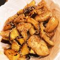 ひな☆はるか's cooksnap of when they made ✱鶏肉さつまいも・れんこんの甘辛照り焼き.