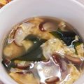 ぱんけき's cooksnap of when they made 低カロリー 椎茸とワカメの卵スープ.