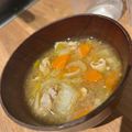 まいもぐ2020's cooksnap of when they made たっぷり白菜の豚汁　(食べる味噌汁).