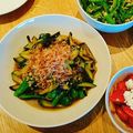 肉汁ジョッキおじさん's cooksnap of when they made 出汁がきいてて美味しい♡夏野菜の煮浸し＊.