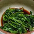 ミラクルクルygro's cooksnap of when they made 超簡単ほうれん草のごま和え風お浸しё.