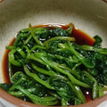 ミラクルクルygro's cooksnap of when they made 超簡単ほうれん草のごま和え風お浸しё.