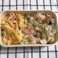 にこまる7's cooksnap of when they made 小松菜と鮭の混ぜご飯.