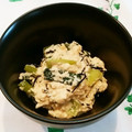 arami★'s cooksnap of when they made 小松菜とひじきの白和え☆マクロビおかず.