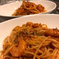 小沢真理子♡'s cooksnap of when they made 赤海老トマトクリームフィットチーネ.