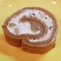 カテリーナ浅倉's cooksnap of when they made 絹シフォンロール　栗.