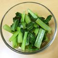maritana's cooksnap of when they made 小松菜と塩昆布のバター醤油味!.
