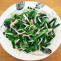 rixi's cooksnap of when they made 簡単中華・ニラともやしの塩炒め.