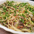 ☆シズカ♪☆'s cooksnap of when they made きのこと納豆の和風パスタ.