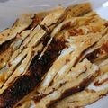 ribeka's cooksnap of when they made 巻き寿司用にスリムで長～い・甘い卵焼き.