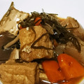 鈴宮蒼's cooksnap of when they made ヘルシー☆厚揚げと刻み昆布の煮物♪.