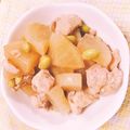 ワンピースのももこ's cooksnap of when they made 鶏肉と大根の煮物☆.